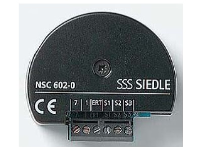 Produktbild 1 Siedle NSC 602 0 Nebensignal Controller f Tuerruf f 55er Dose