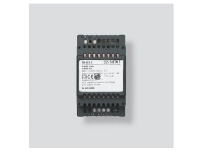 Product image 1 Siedle TR 603 0 Power supply for intercom 230V   12V
