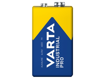 Product image 2 Varta 4022 Ind  Stk 1 Battery Block 580mAh 9V