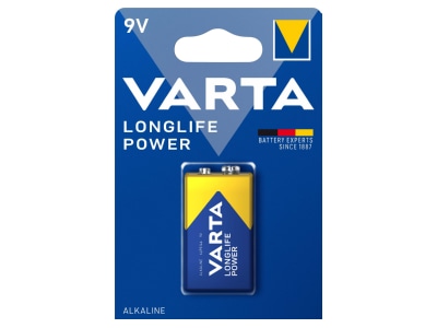 Product image Varta 4922 Bli 1 Battery Block 580mAh 9V
