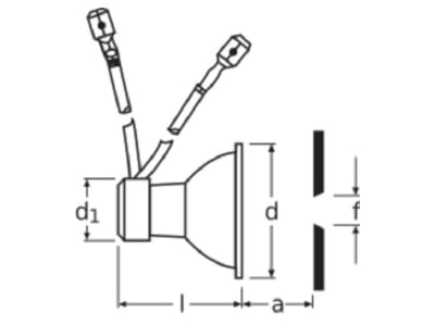 Mazeichnung LEDVANCE SIG 64002 12V