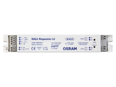 Product image LEDVANCE DALI REP LI 100 240 Signal amplifier for lighting control
