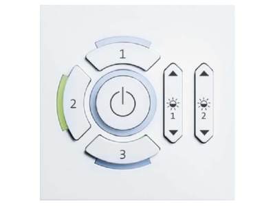 Produktbild Zumtobel DALI CCS  22154627 Bediengeraet 1 2 3 Li1 Li2 DALI CCS 22154627