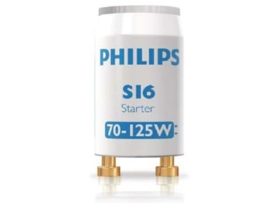 Product image Philips Licht S16 70 125W 240V UNP Starter for fluorescent lamp 70   125W
