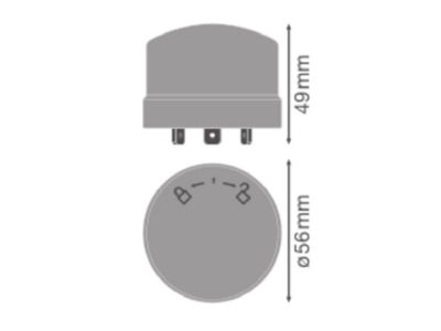 Mazeichnung LEDVANCE HBSENSOR 87 147 190W Highbay Sensor