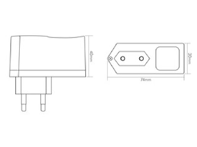 Mazeichnung Nobile 8999721035 LED Betriebsgeraet 350mA