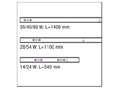 Mazeichnung Zumtobel PERLUCE  22157835 Adapter TEC 28 54 PERLUCE 22157835