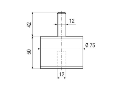 Mazeichnung Maico GPI 131 220 Schwingungsdaempfer 131 220 Kilogramm