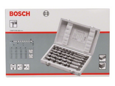 Produktbild 1 Bosch Power Tools 2 607 019 323 Schlangenbohrer Sets