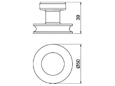 Mazeichnung OBO SGH 50 Saugheber