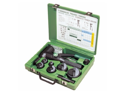 Product image 2 Klauke 50356160 Hole punch set 5 pieces