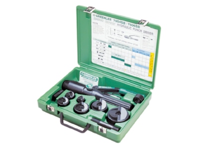 Product image 1 Klauke 50356119 Hole punch set 6 pieces
