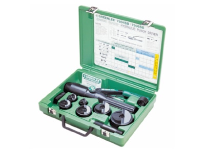 Product image 2 Klauke 50356119 Hole punch set 6 pieces