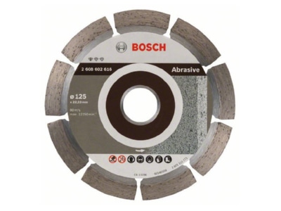 Produktbild 2 Bosch Power Tools 2608602616 Diamanttrennscheibe
