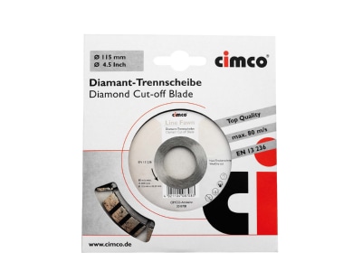 Produktbild 1 Cimco 20 8708 Diamanttrennscheibe D 115mm