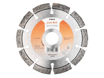 Product image 1 Cimco 20 8754 cutting disc 125mm
