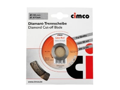 Produktbild 1 Cimco 20 8754 Diamanttrennscheibe D 125mm