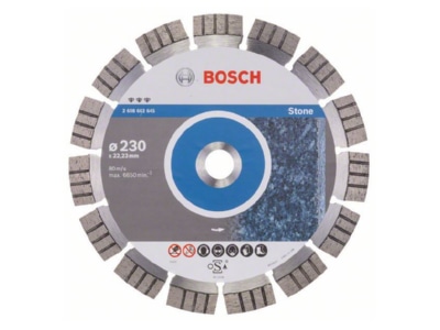 Produktbild 1 Bosch Power Tools 2608602645 Diamanttrennscheibe 230x22 23mm