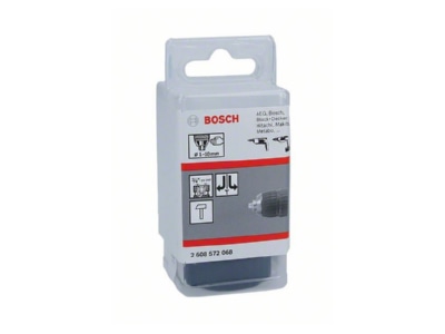 Product image 1 Bosch Power Tools 2 608 572 068 Drill holder 1   10mm
