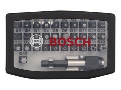 Product image 1 Bosch Power Tools 2 607 017 319 Bit set 32 pieces
