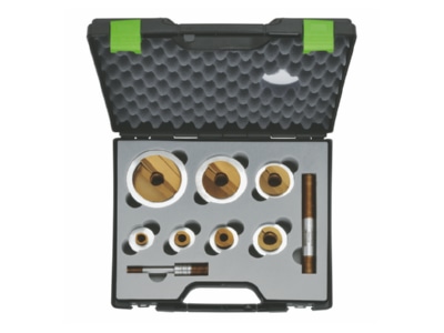 Product image 2 Klauke 50766797 Hole punch set 7 pieces