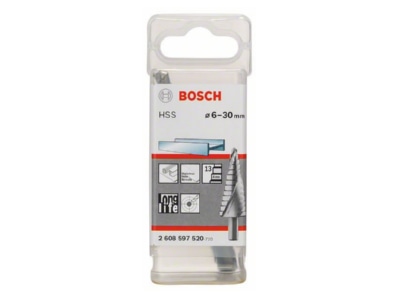 Produktbild 2 Bosch Power Tools 2 608 597 520 Stufenbohrer 13 Stufen  6 30mm