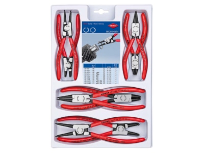 Produktbild 1 Knipex 00 20 04 V01 Sicherungsringzangen Set