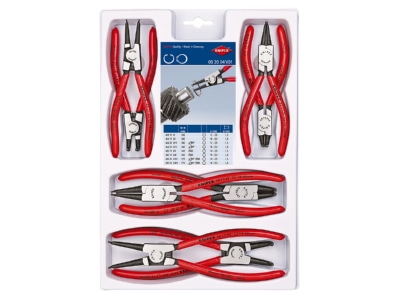 Produktbild 2 Knipex 00 20 04 V01 Sicherungsringzangen Set