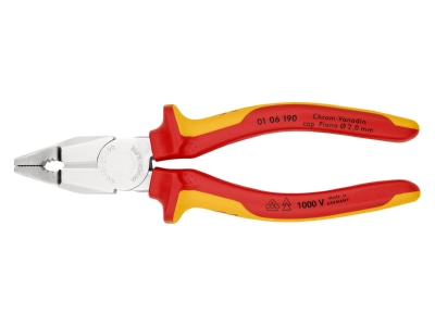 Product image 2 Knipex 01 06 190 Combination plier 190mm