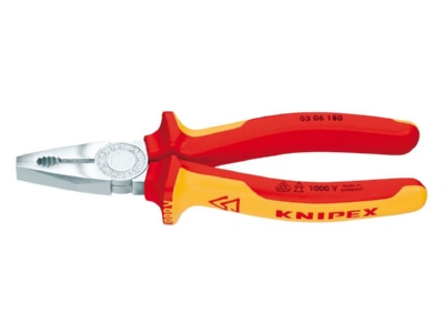 Product image 1 Knipex 03 06 180 Combination plier 180mm

