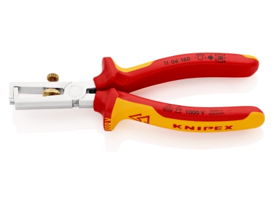 Product image 1 Knipex 11 06 160 Wire stripper pliers 0   10mm 
