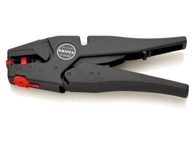 Produktbild Detailansicht 2 Knipex 12 40 200 SB Abisolierzange selbsteinstell 200mm
