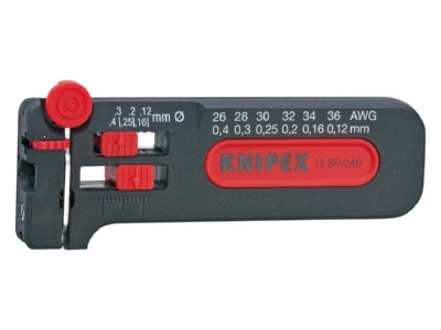 Produktbild 2 Knipex 12 80 040 SB Mini Abisolierer 100mm