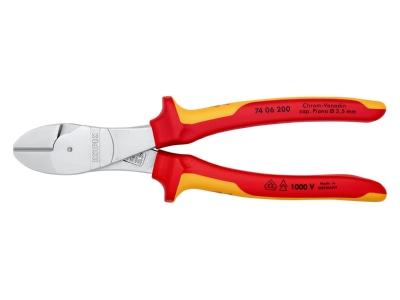 Product image 3 Knipex 74 06 200 Diagonal cutting plier 200mm
