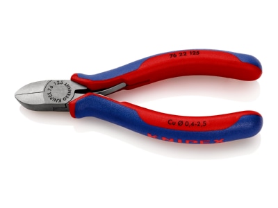 Product image 1 Knipex 76 22 125 Diagonal cutting plier 125mm
