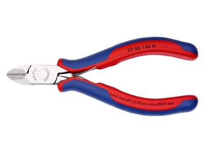 Product image detailed view 1 Knipex 77 02 135 H Diagonal cutting plier 135mm
