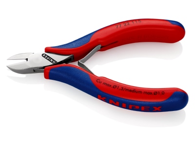 Product image detailed view 1 Knipex 77 22 115 Diagonal cutting plier 115mm
