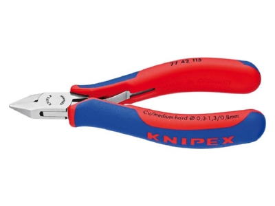 Product image 1 Knipex 77 42 115 Diagonal cutting plier 115mm
