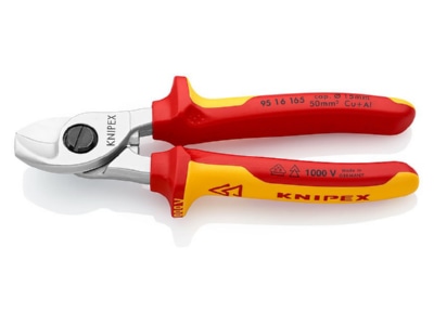 Product image 1 Knipex 95 16 165 Mechanic one hand shears 15mm

