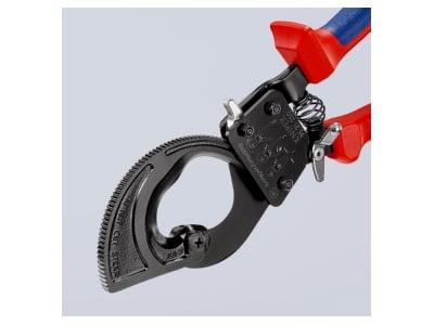 Product image detailed view 1 Knipex 95 31 250 Cable shears
