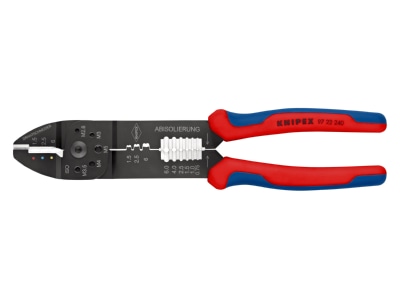 Product image 1 Knipex 97 22 240 SB Mechanical crimp tool 0 75   6mm 
