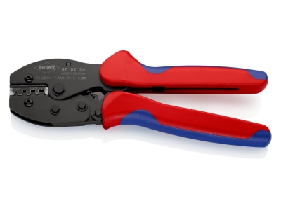 Detailed view 2 Knipex 97 52 34 SB Hand crimp tool 0 1   2 5mm 