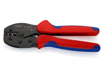 Detailed view 2 Knipex 97 52 36 SB Mechanical crimp tool 0 5   6mm 