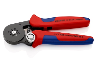 Produktbild 4 Knipex 97 53 04 Crimpzange f Aderendh  180mm