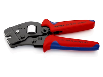 Detailed view 2 Knipex 97 53 08 Hand crimp tool 0 08   10mm 