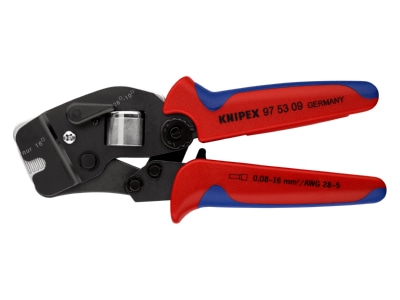 Produktbild 2 Knipex 97 53 09 Crimpzange f Aderendh  190mm