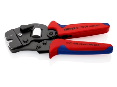 Detailansicht 3 Knipex 97 53 09 Crimpzange f Aderendh  190mm