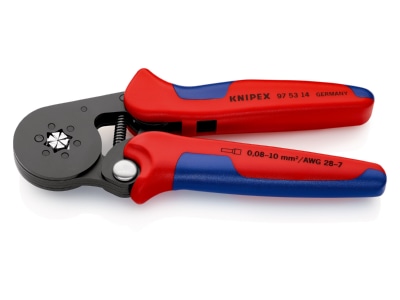 Produktbild 4 Knipex 97 53 14 SB Crimpzange f Aderendh  180mm