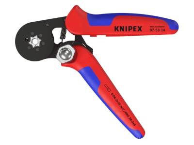 Produktbild 6 Knipex 97 53 14 SB Crimpzange f Aderendh  180mm