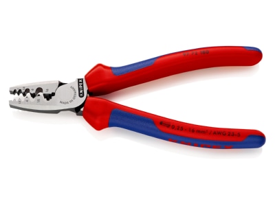 Detailed view 2 Knipex 97 72 180 Hand crimp tool